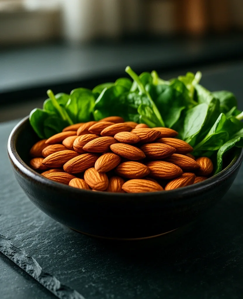 Healthy ingredients in soft light